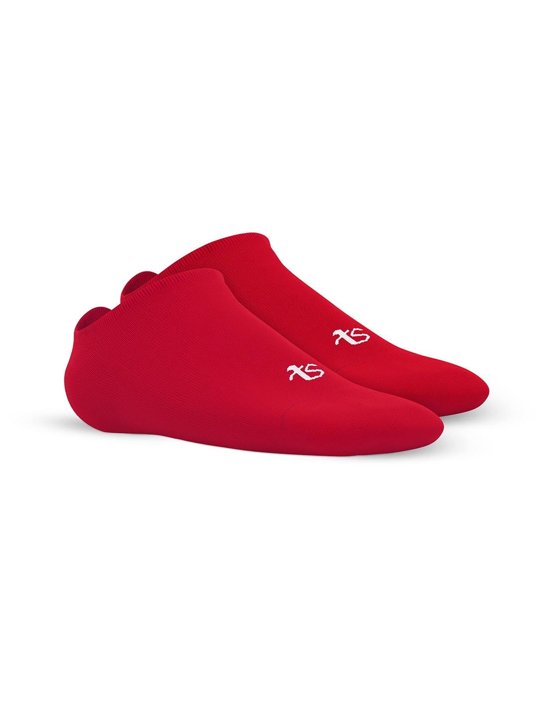 

TalkingSox Set of 2 Ankle-Length Soft Socks, Red