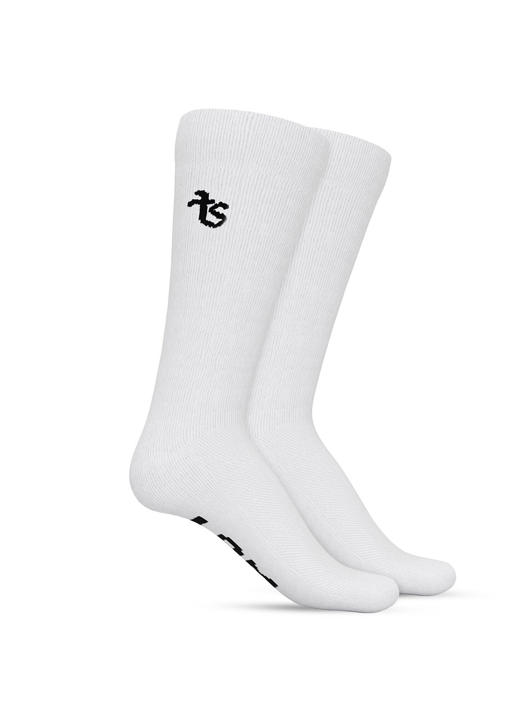

TalkingSox Pack Of 2 Calf Length Socks, White