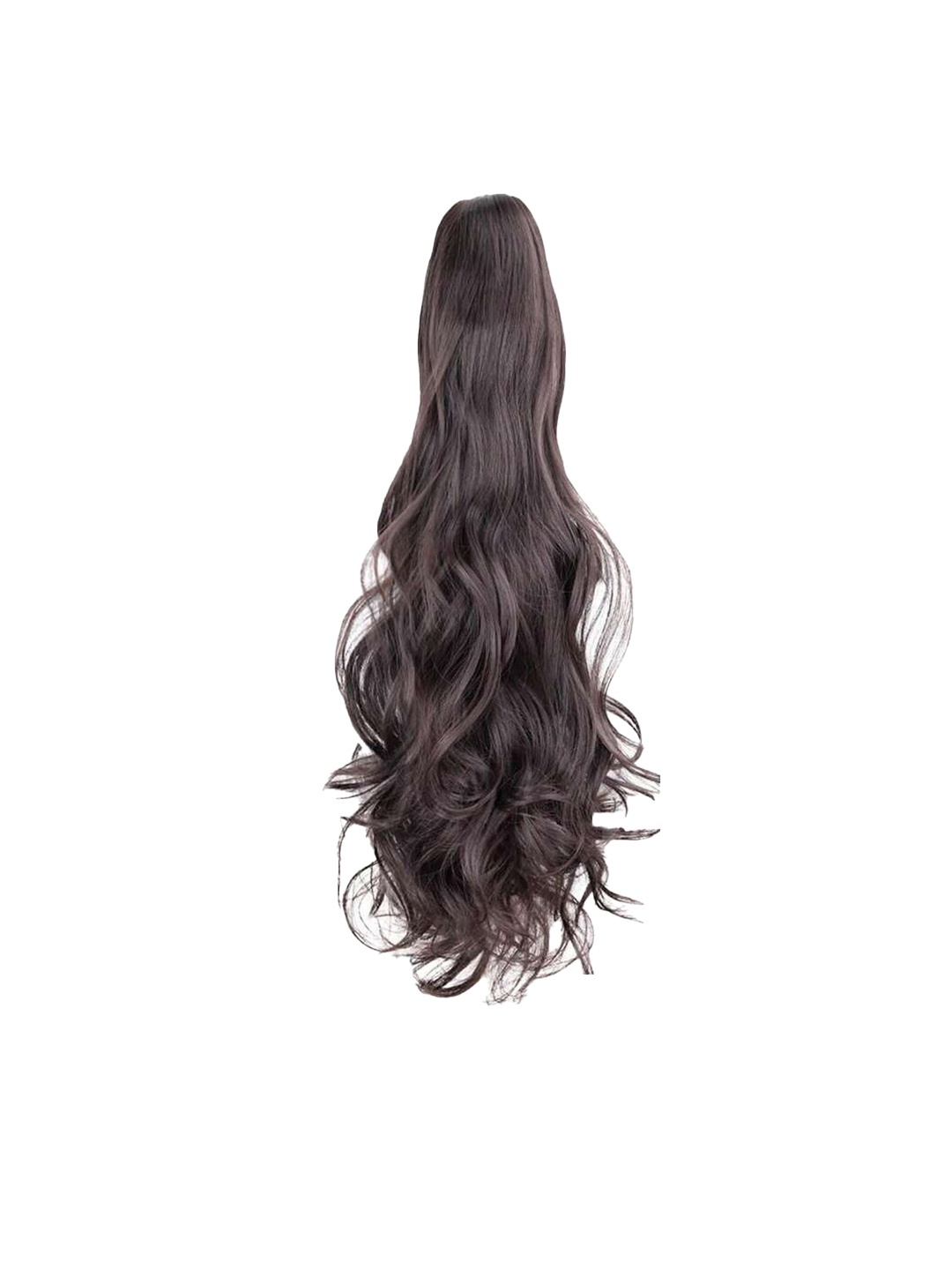 

FIMBUL Wavy Curly Ponytail Hair Extension - Brown