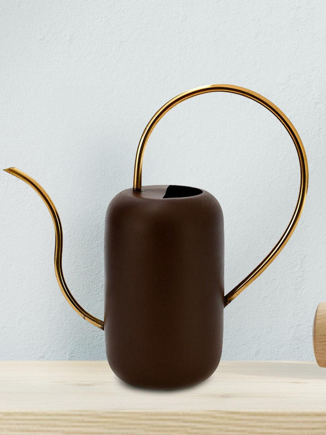 

Athome by Nilkamal Brown Metal Watering Can