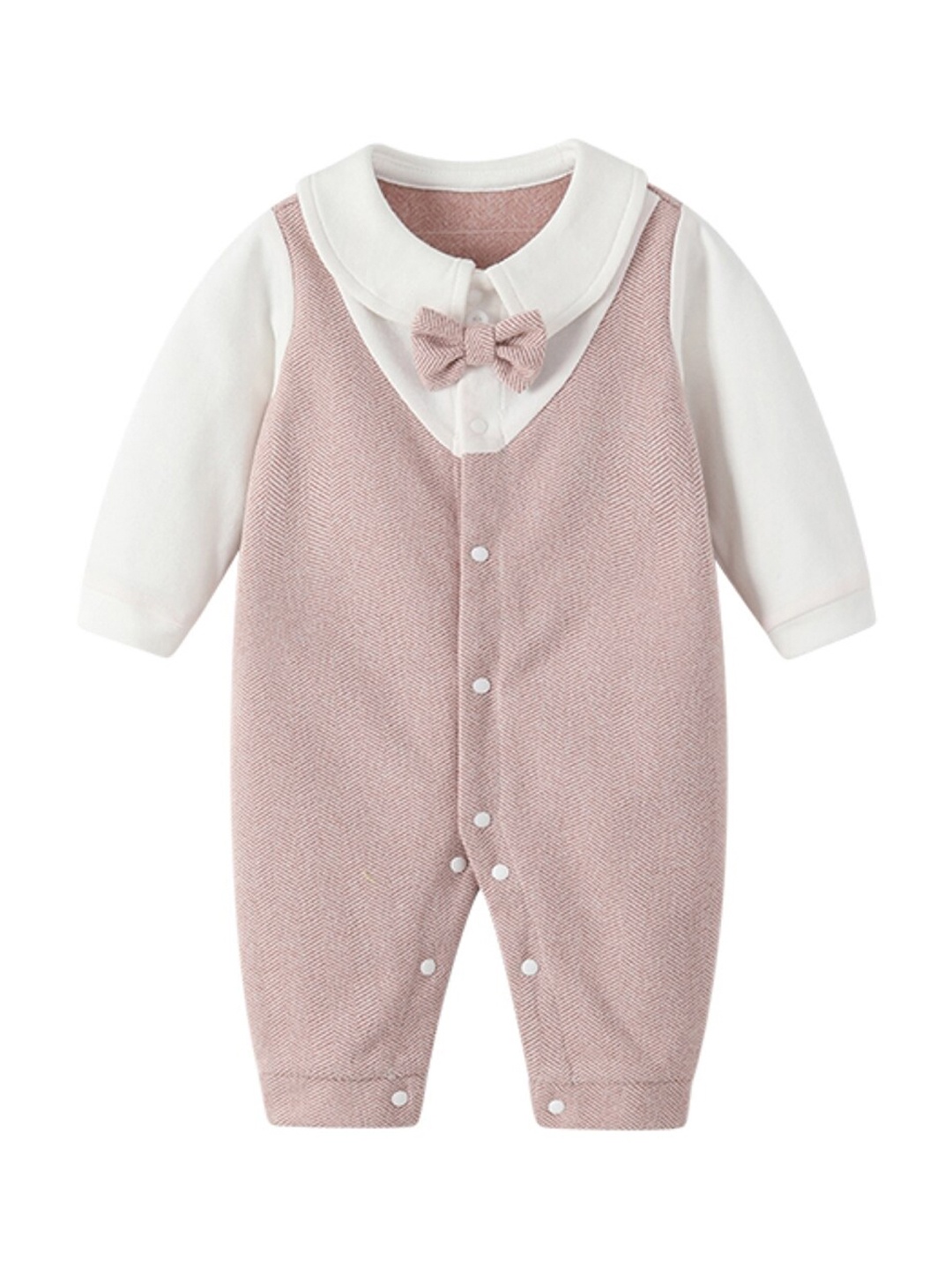 

StyleCast Pink Infant Girls Self-Design Rompers