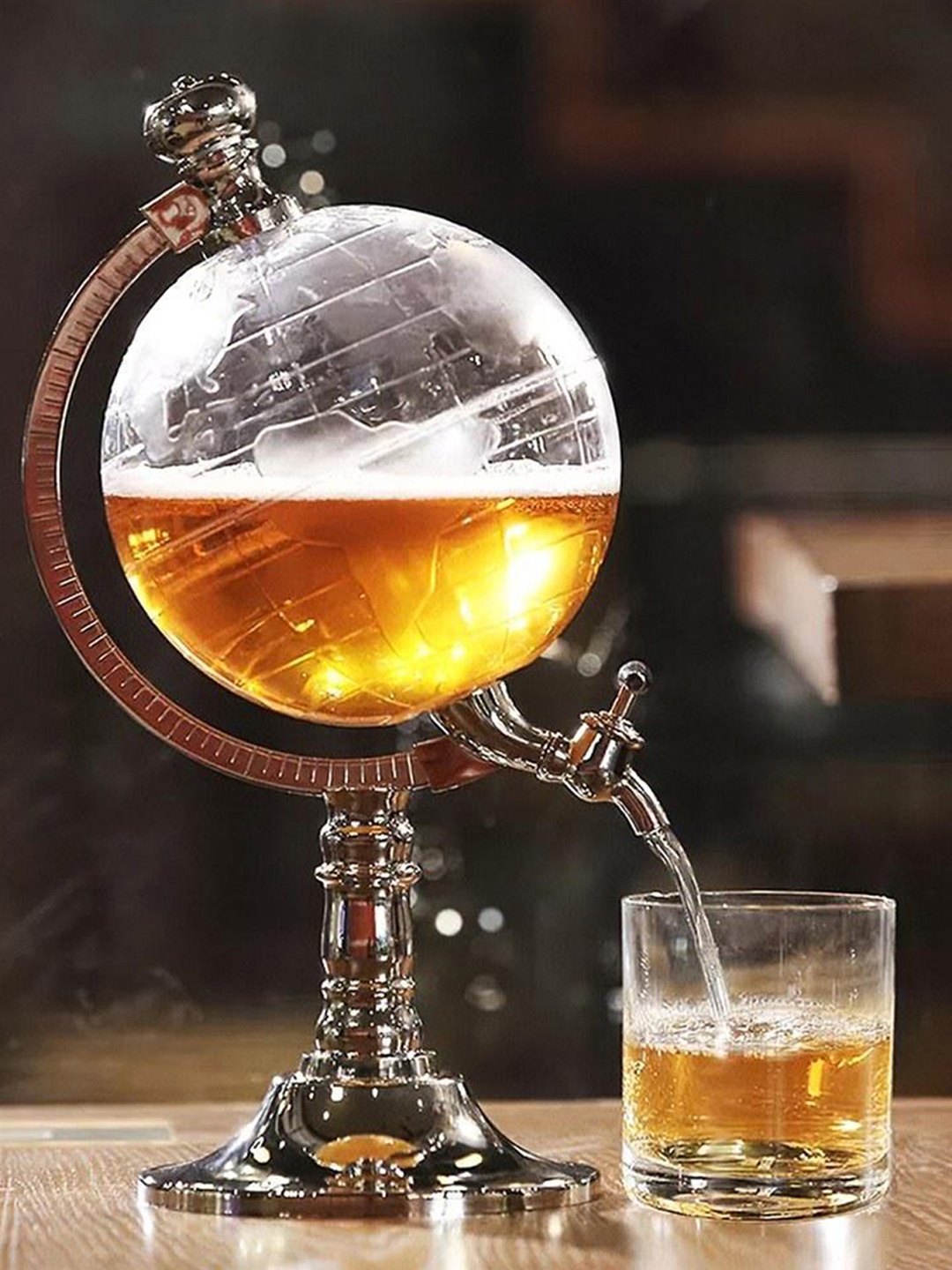 

BonZeaL Transparent Liquor Juice Dispenser With Tap 1.5 l
