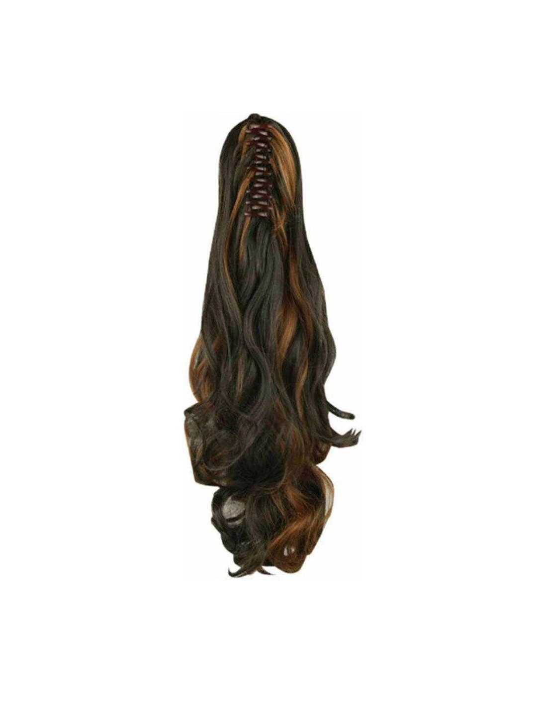 

VAGHBHATT Natural Highlight Curve Style Hair Extension - Brown