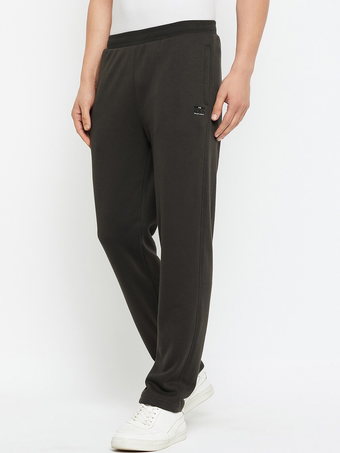 

Okane Men Cotton Fleece Track Pants, Olive