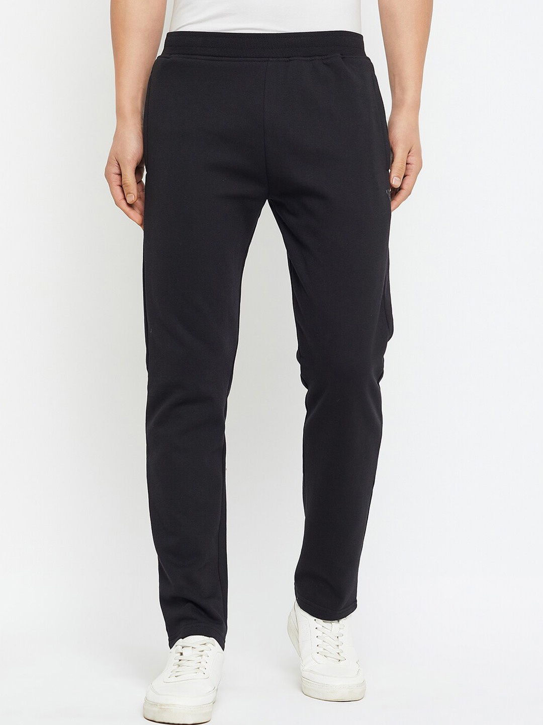 

Okane Men Cotton Fleece Track Pants, Black