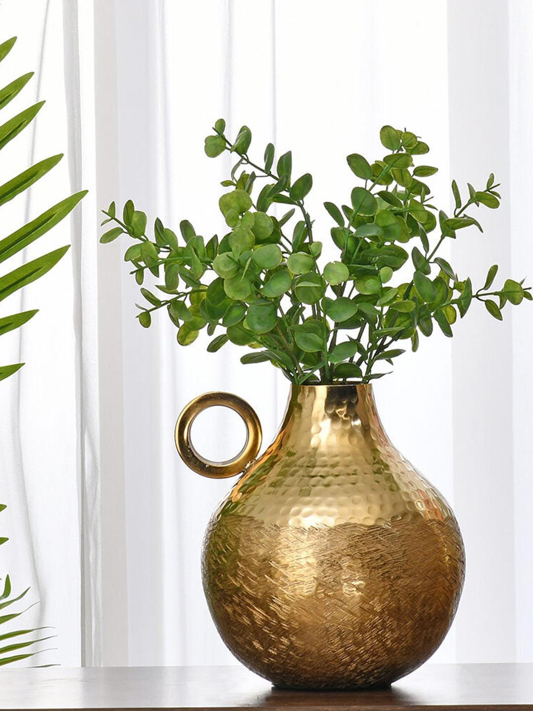 

Athome by Nilkamal Green Artificial Decorative Mini Eucalyptus Artificial Stick