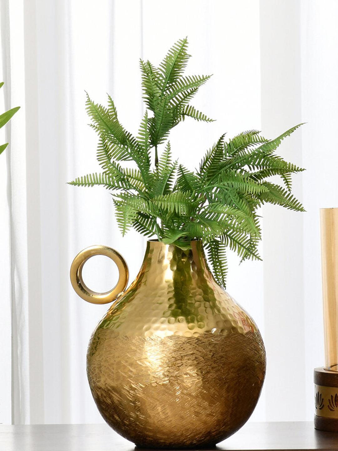 

Athome by Nilkamal Green Artificial Decorative Leaf Wicker Dry Stick