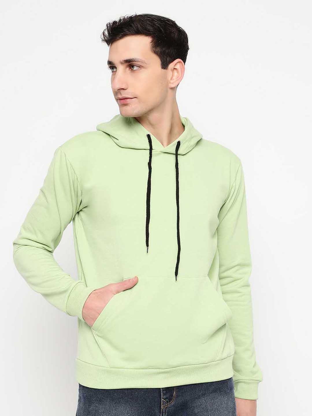 

BAESD Long Sleeves Hood Pullover Sweatshirt, Sea green