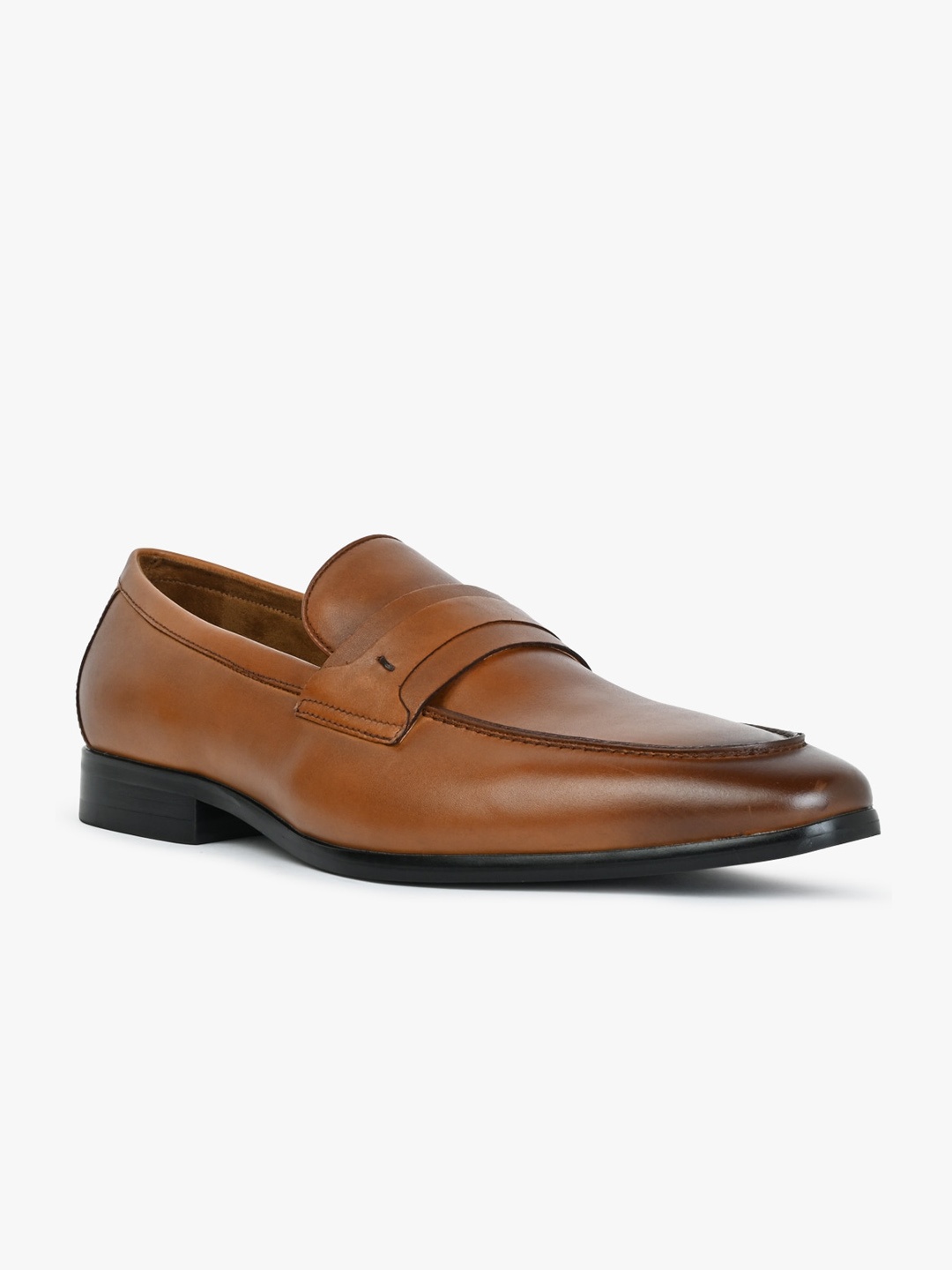 

ALDO Men FERRO Leather Formal Loafers, Tan