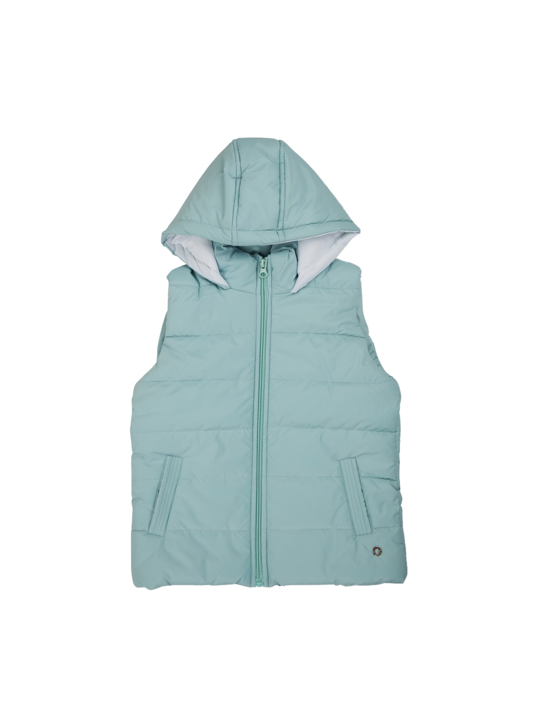 

Gini and Jony Girls Hooded Puffer Jacket, Blue