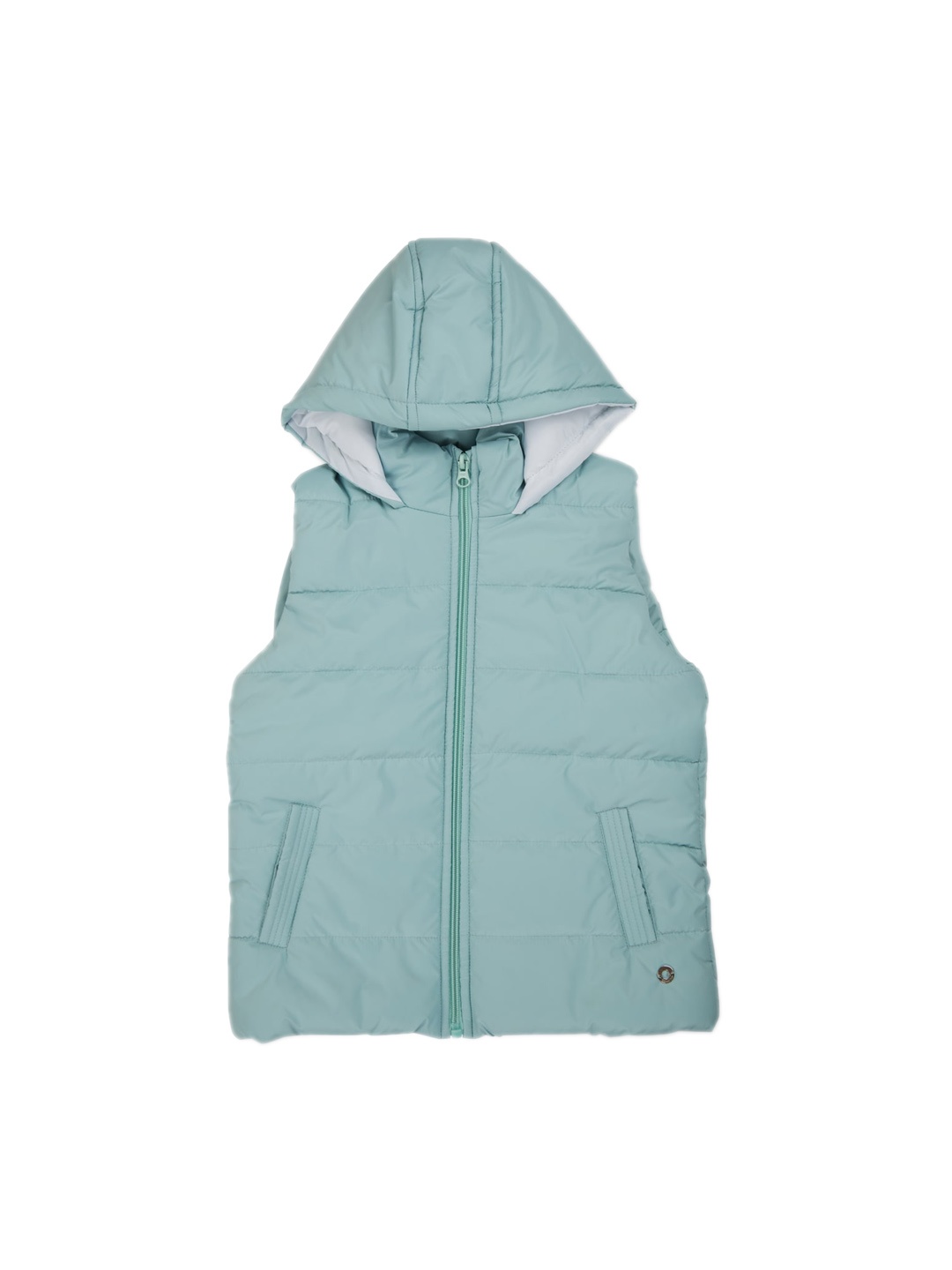 

Gini and Jony Girls Hooded Puffer Jacket, Blue