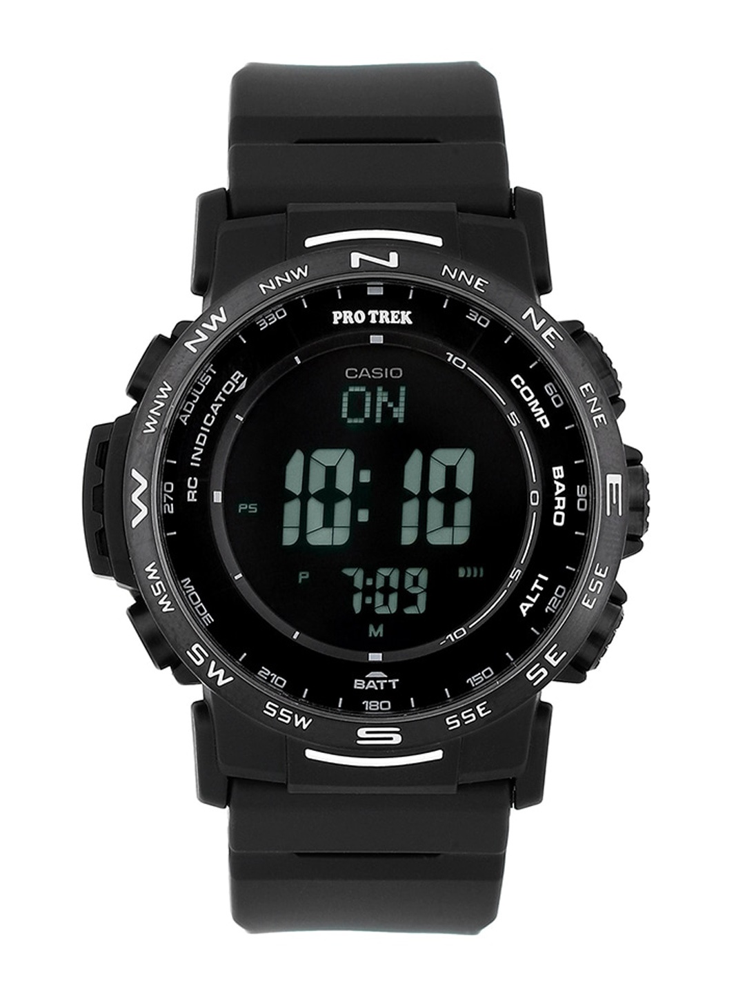 

CASIO Men Printed Dial Chronograph Solar Powered Watch SL113, Black