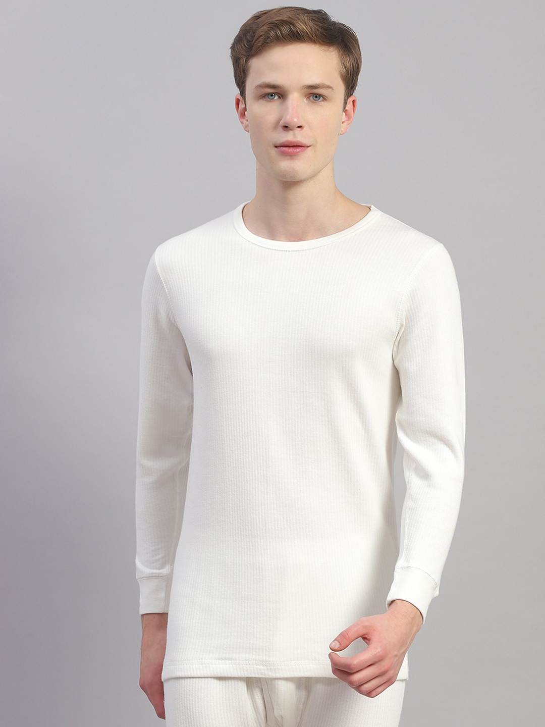 

Monte Carlo Cotton Thermal Top, Off white