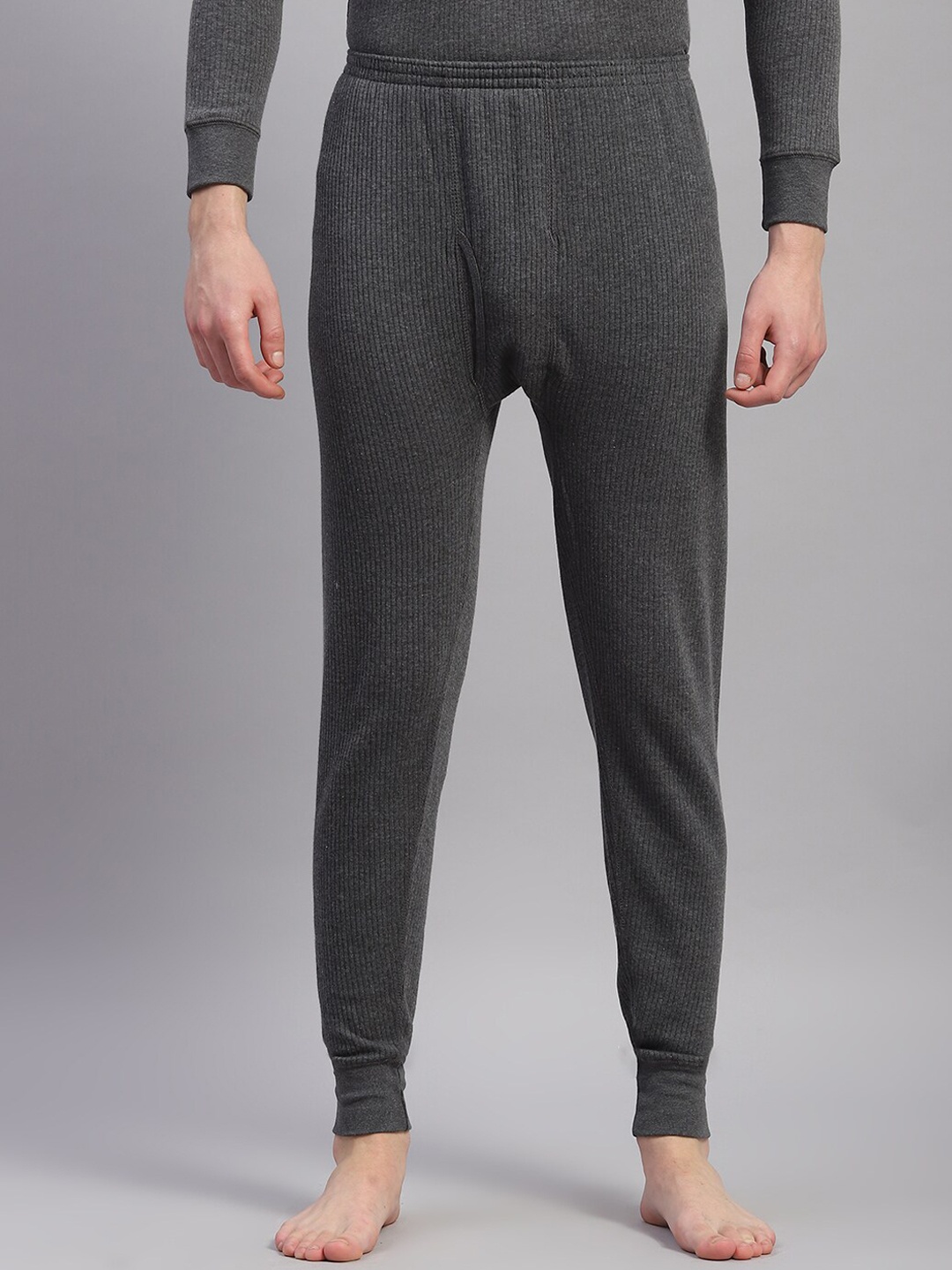 

Monte Carlo Men Cotton Thermal Bottoms, Charcoal