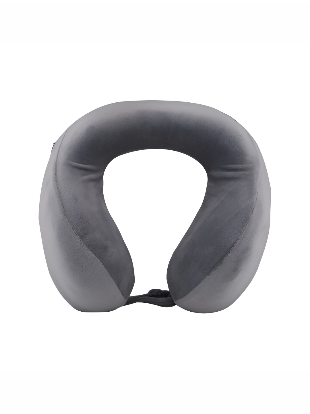 

ANOMEO Grey Memory Foam Filled Faux Velvet Core Pillow