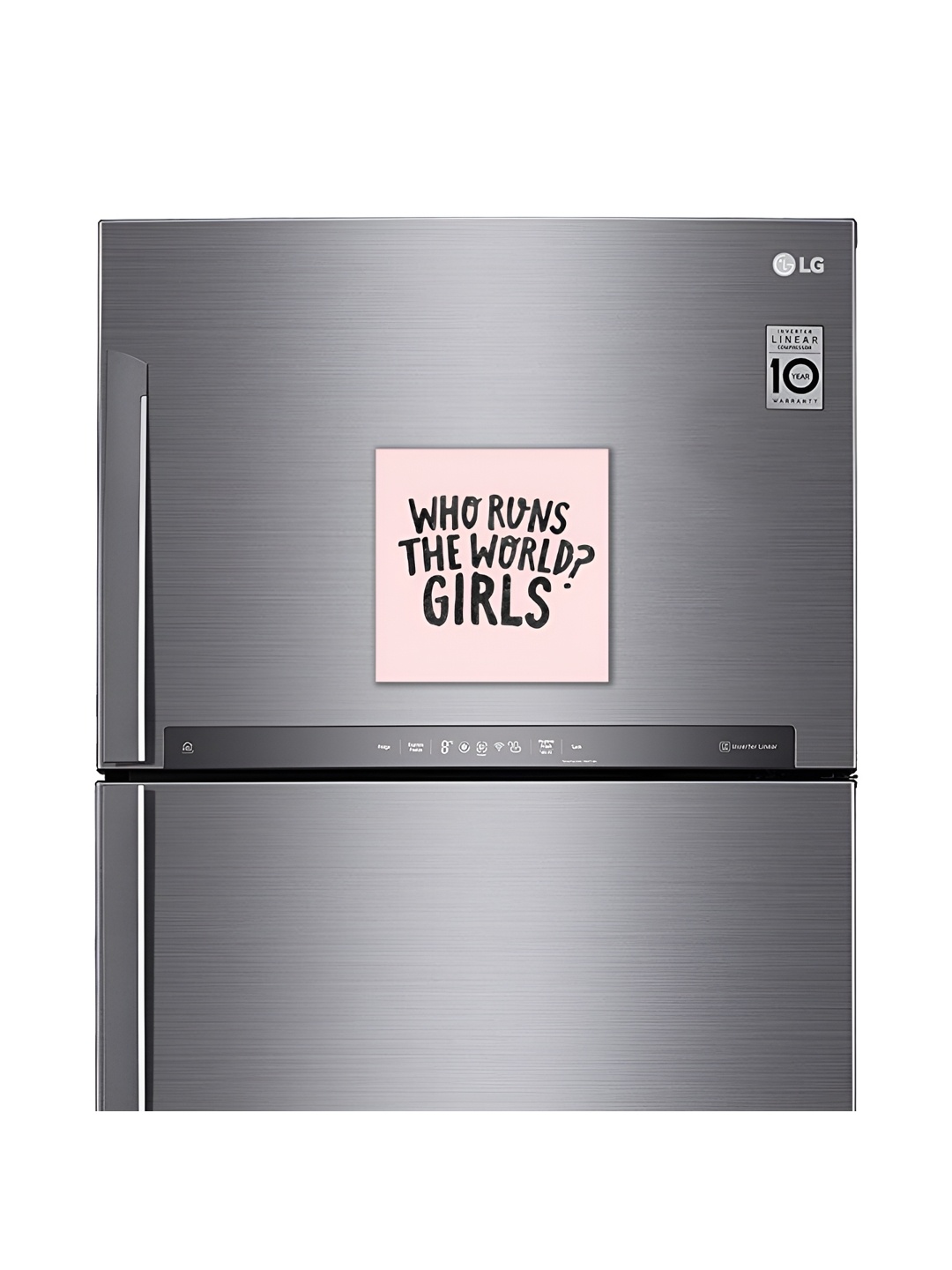

ARTBUG Pink & Black Printed Decorative Magnet