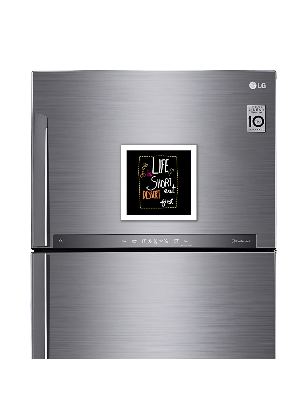 

ARTBUG Black & White Printed Decorative Fridge Magnet