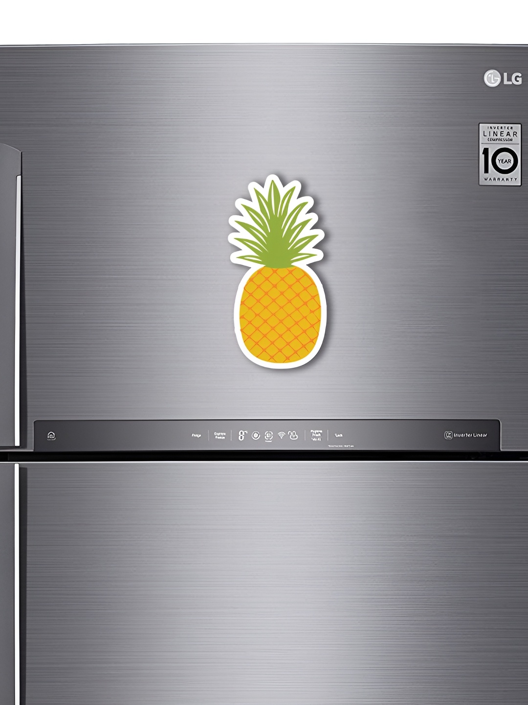ARTBUG Yellow & Green Printed Decorative Fridge Magnet