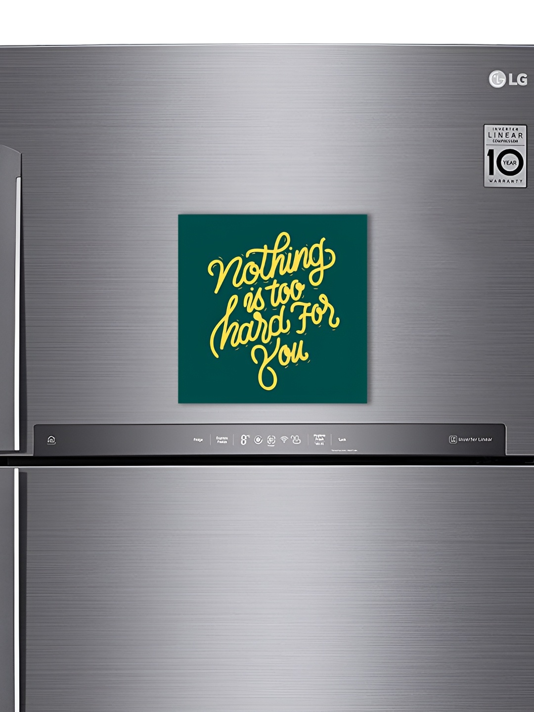 

ARTBUG Green & Yellow Printed Decorative Fridge Magnets
