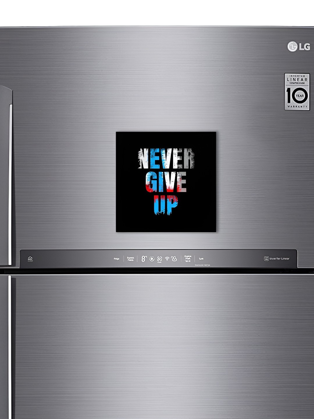 

ARTBUG Black Printed Decorative Fridge Magnet