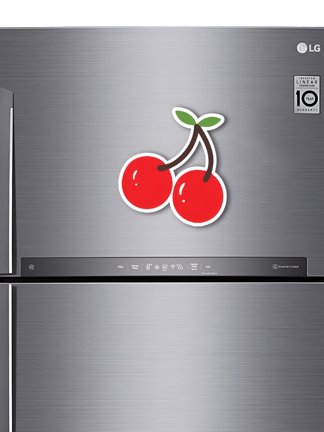 ARTBUG Red & Green Printed Decorative Fridge Magnet
