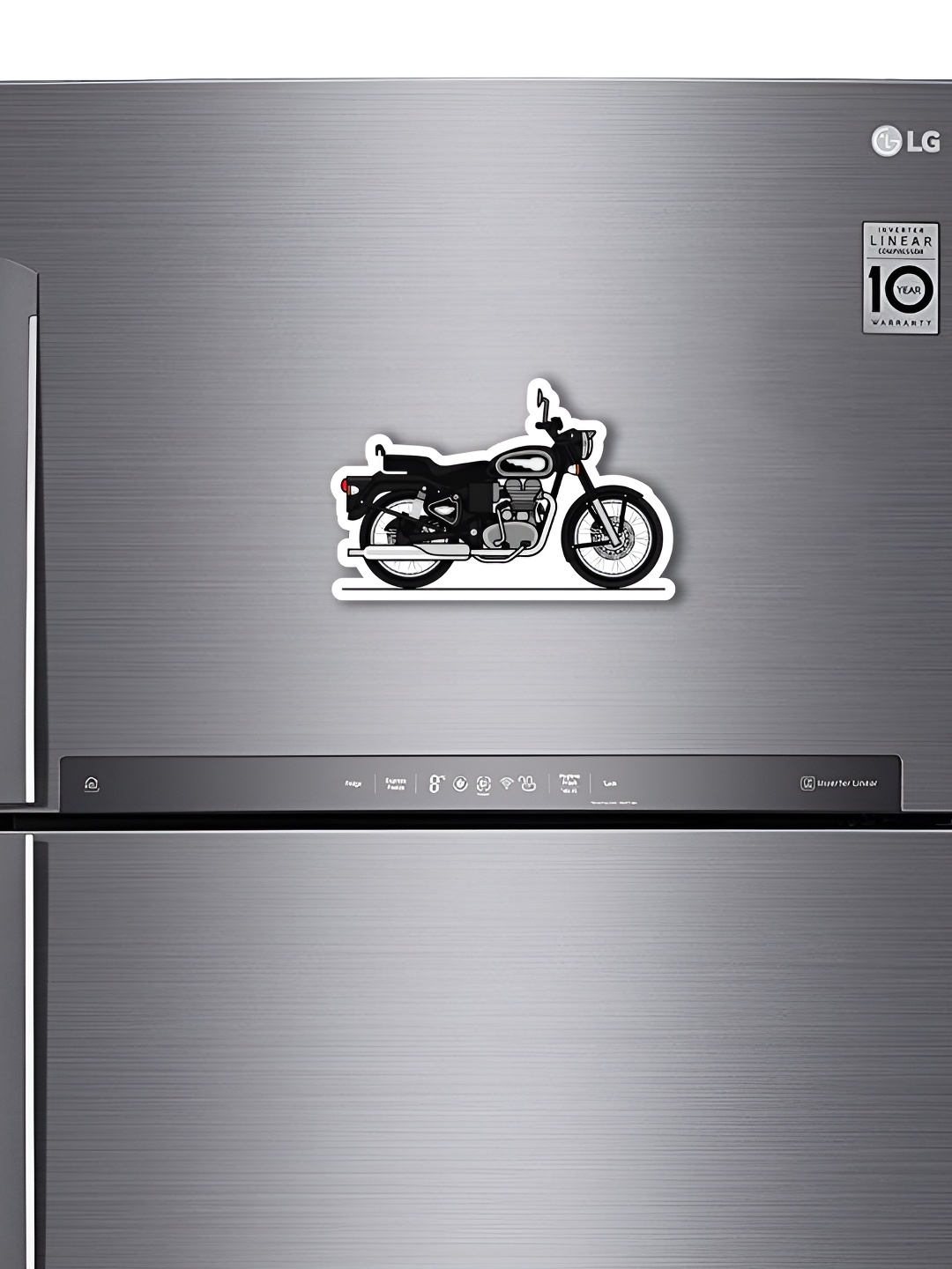 

ARTBUG Black Decorative Fridge Magnet