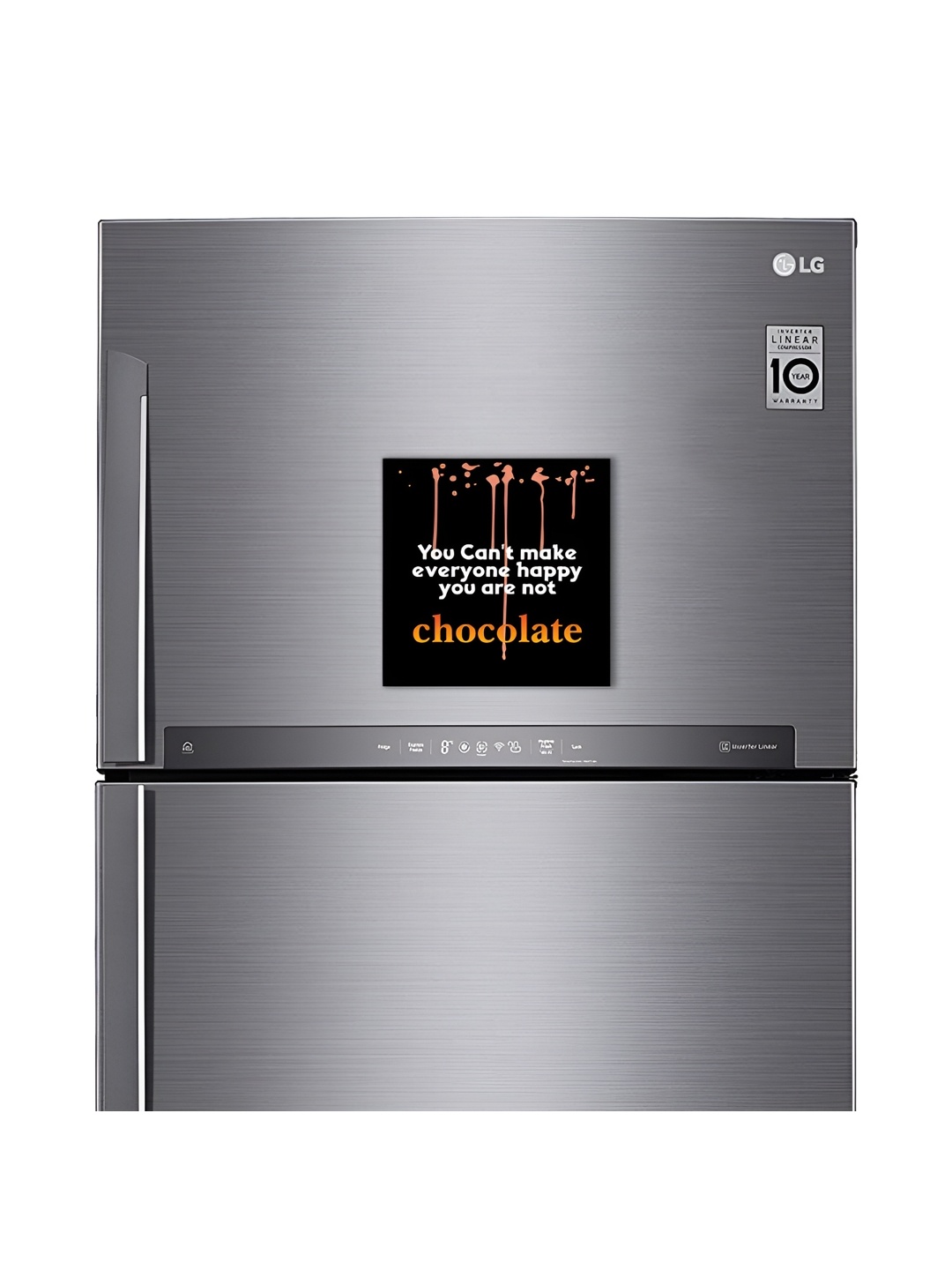 

ARTBUG Black & White Printed Decorative Fridge Magnet