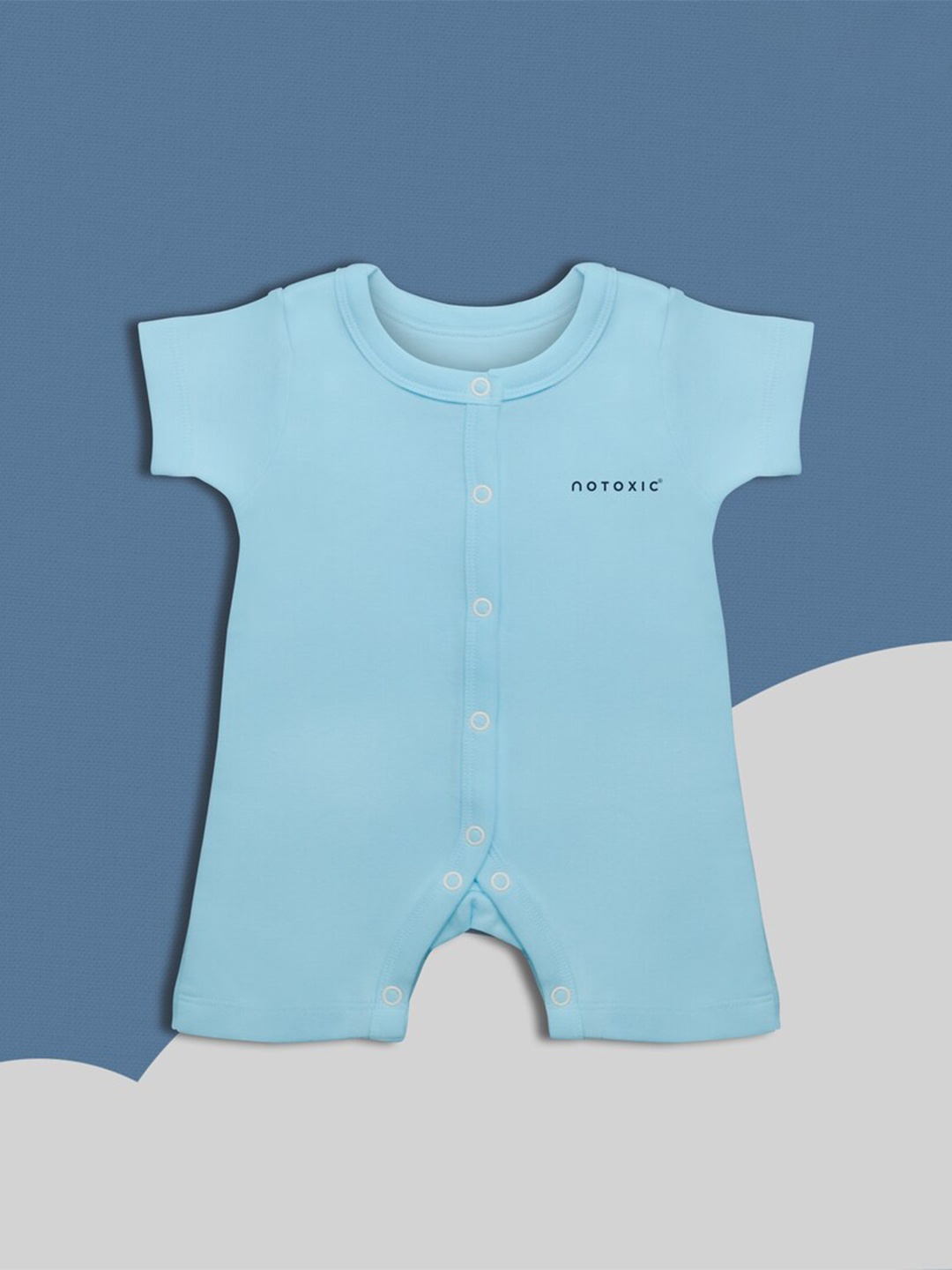 

BAESD Infant Pure Cotton Rompers, Blue