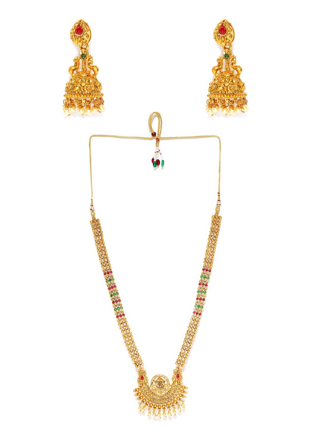 

MANATH Kundan Stone Studded Jewellery Set, Gold