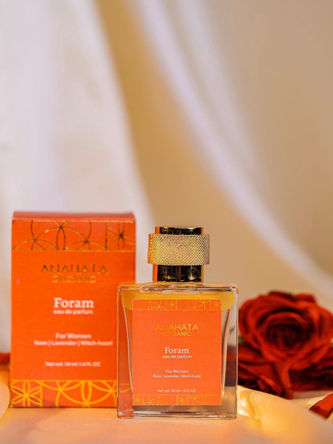 

Anahata Organic Women Foram Long-Lasting Eau De Parfum - 50ml, Orange