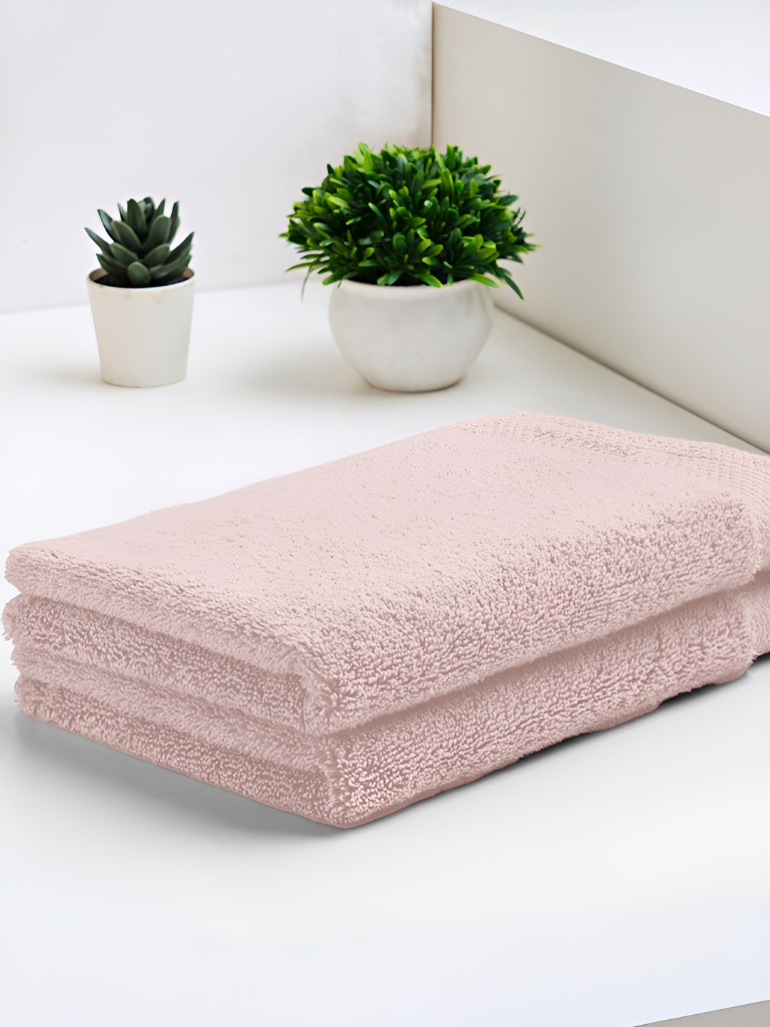 

SPACES Mauve Chalk 2 Pieces 650 GSM Pure Cotton Hand Towels