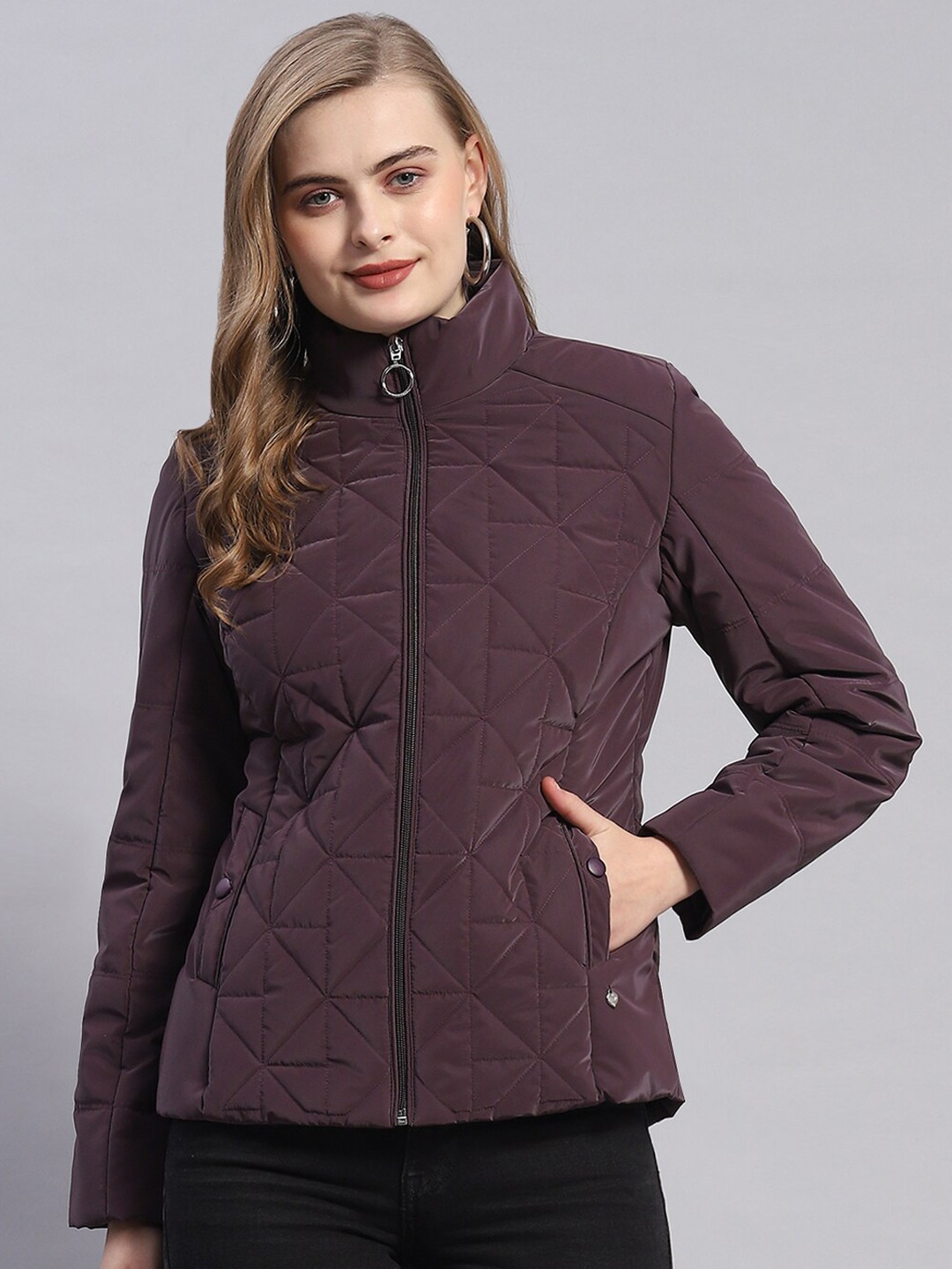 

Monte Carlo Lightweight Open Front Jacket, Purple