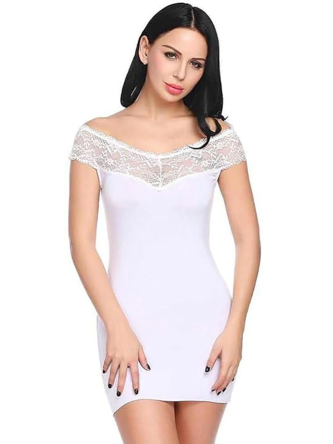

PIBU Pack Of 2 Nightdress, White