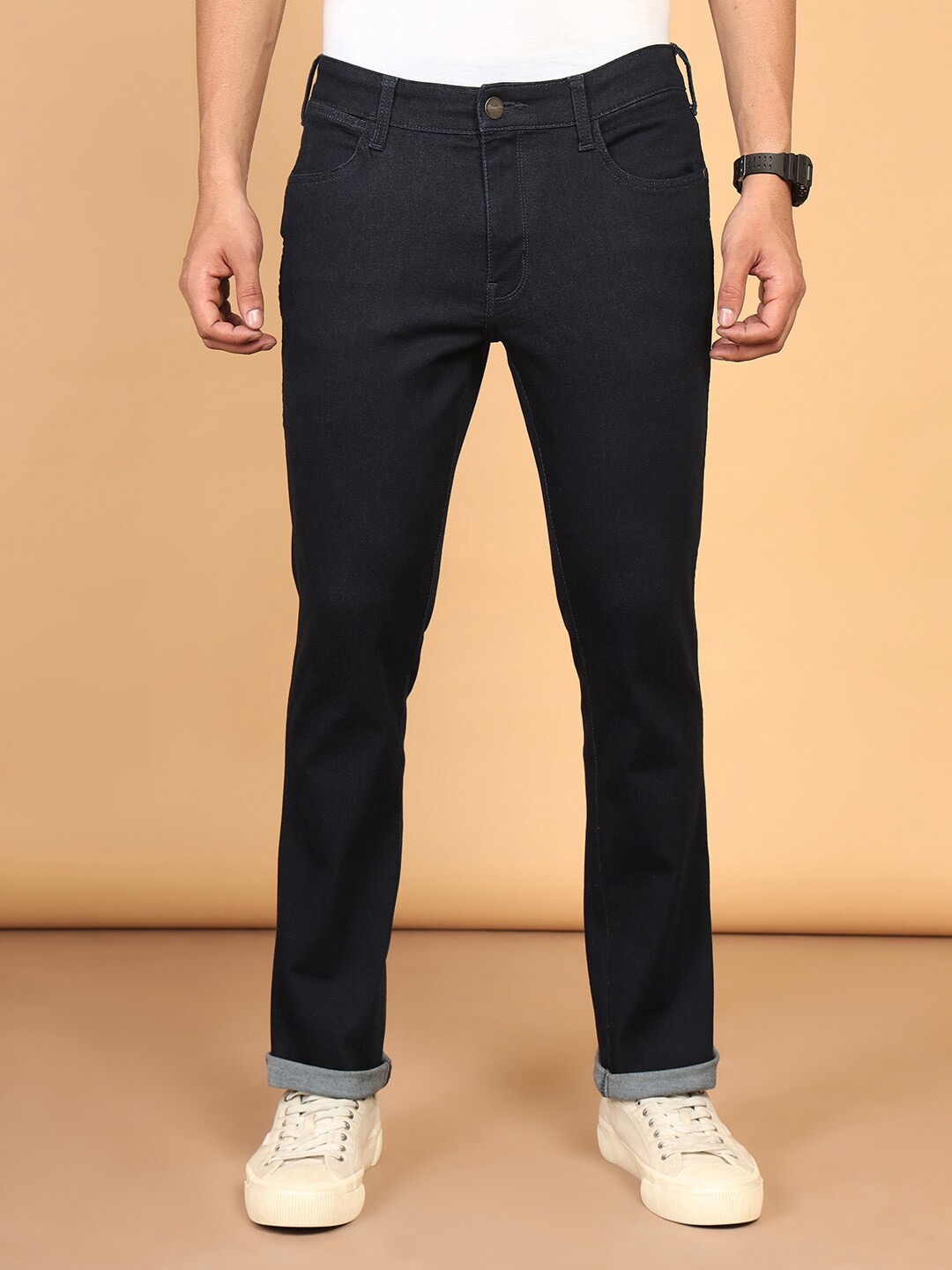 

Wrangler Men Millard Stretchable Jeans, Navy blue