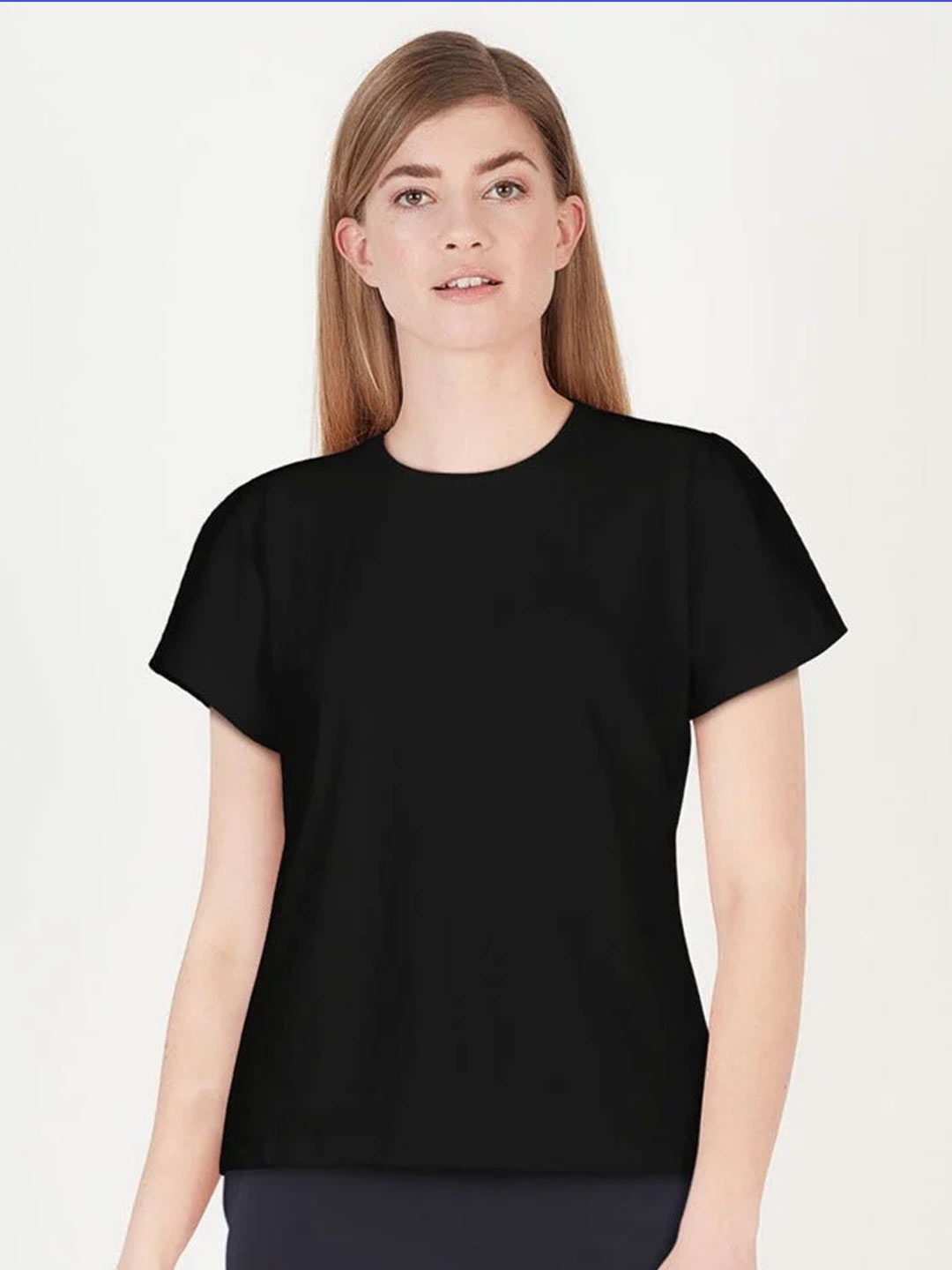 

Saltpetre Women Black Organic Cotton T-shirt
