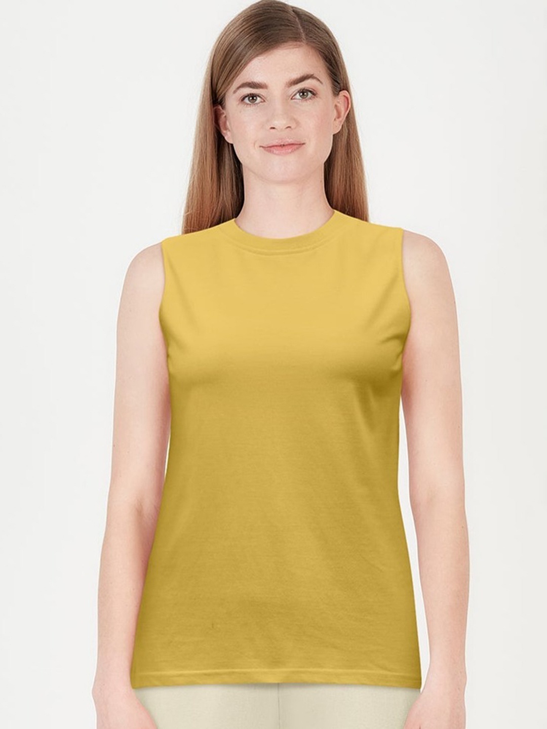 

Saltpetre Women Yellow Organic Cotton T-shirt