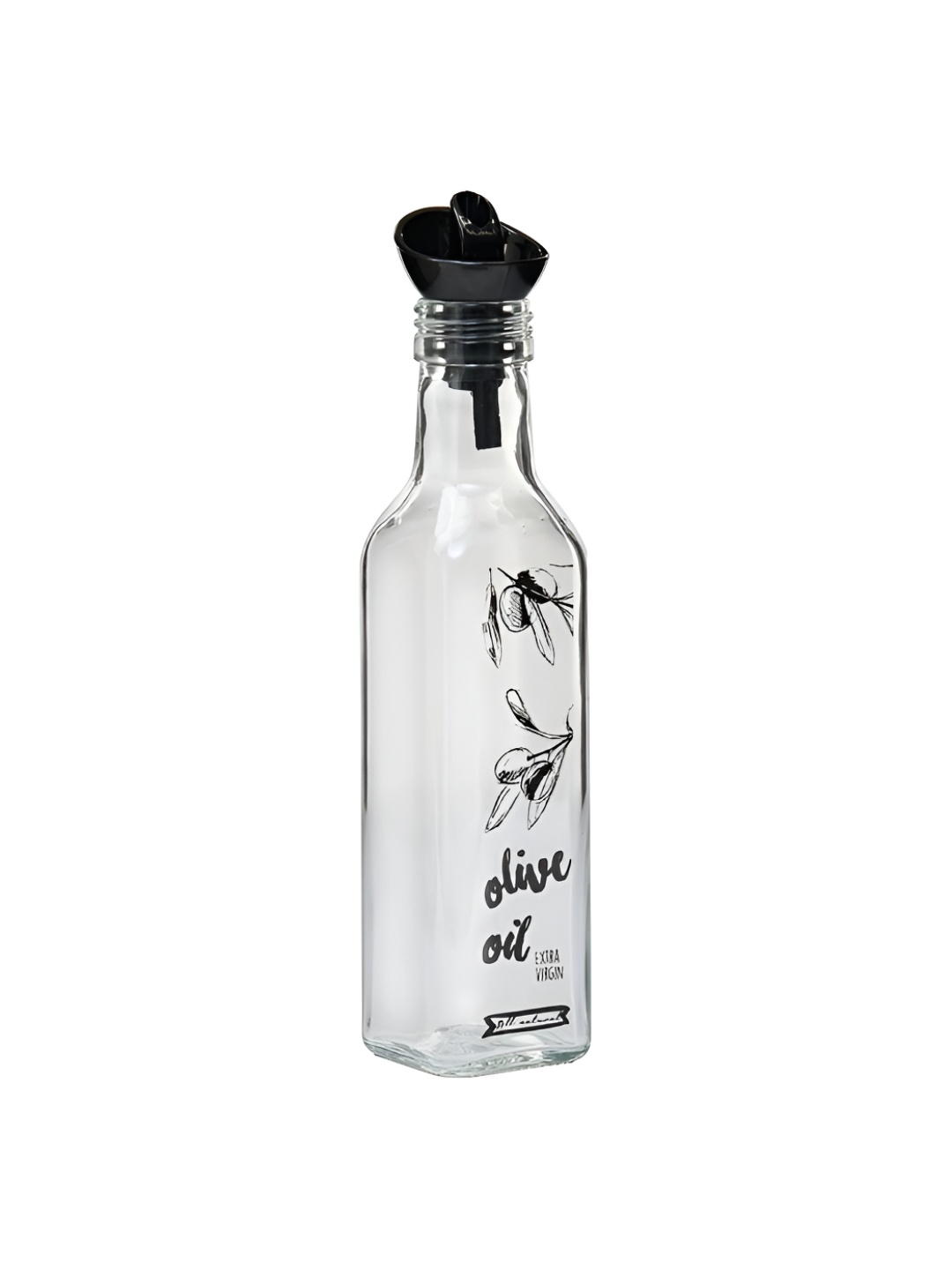 

Athome by Nilkamal Transparent 2 Pcs Glass Oil Dispenser 250 ml