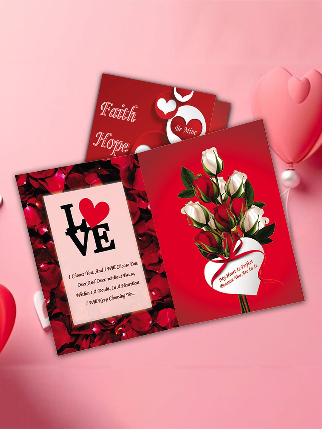 

ME & YOU Red Love Greeting Card