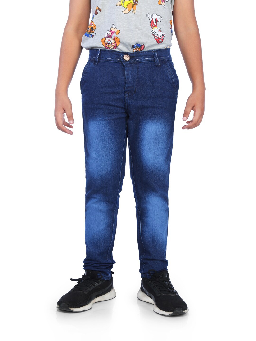 

BAESD Boys Clean Look Mid-Rise Slim Fit Jeans, Blue