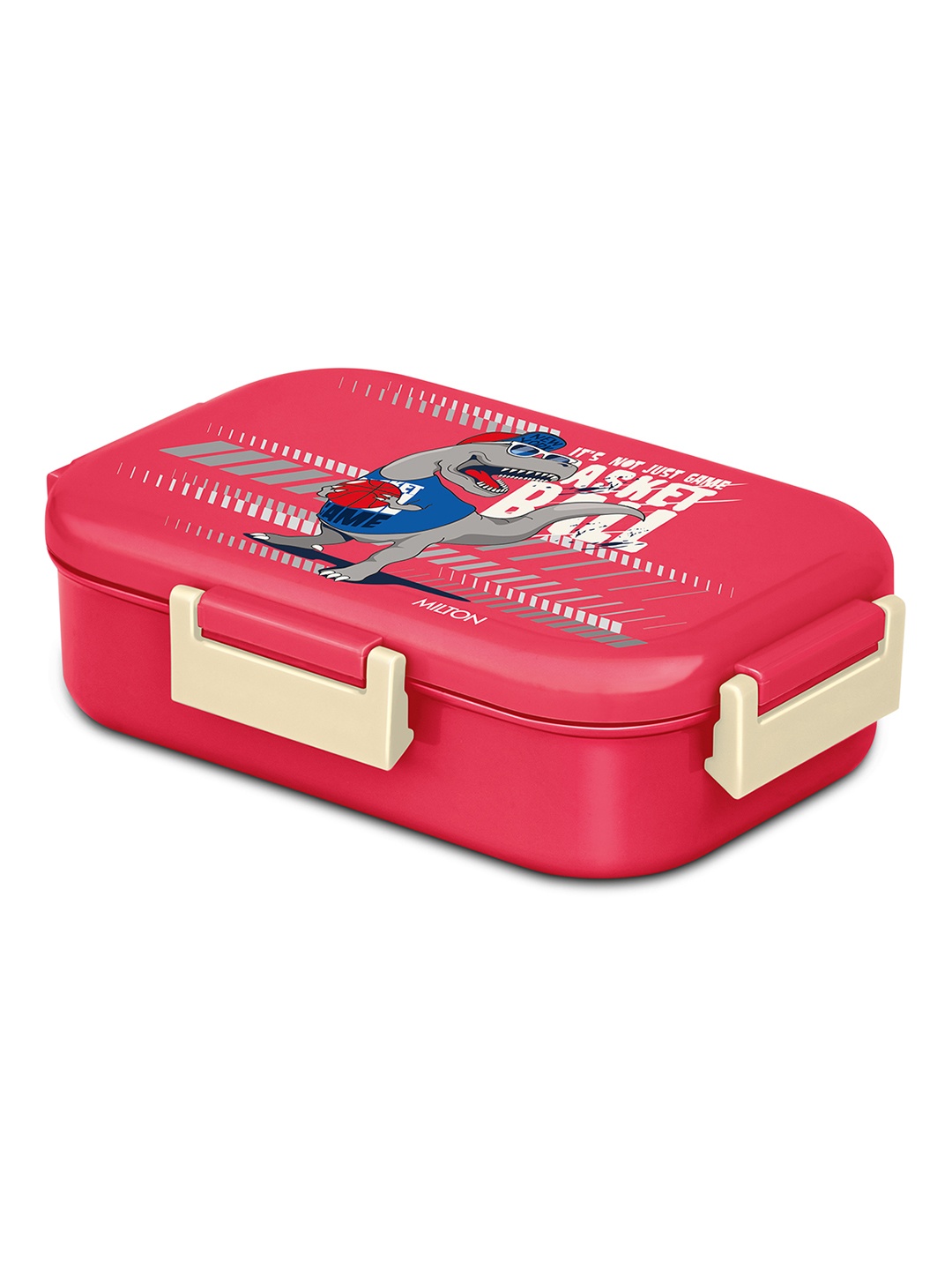 

Milton New Flatmate Red Plastic & Inner Stainless Steel Tiffin Box 700 ml