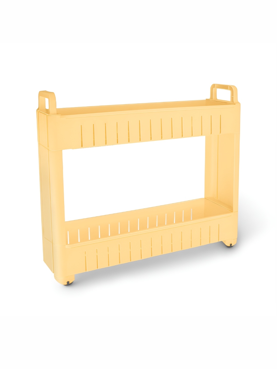 

Milton Yellow 2 Level Roller Shelf Reusable Organisers
