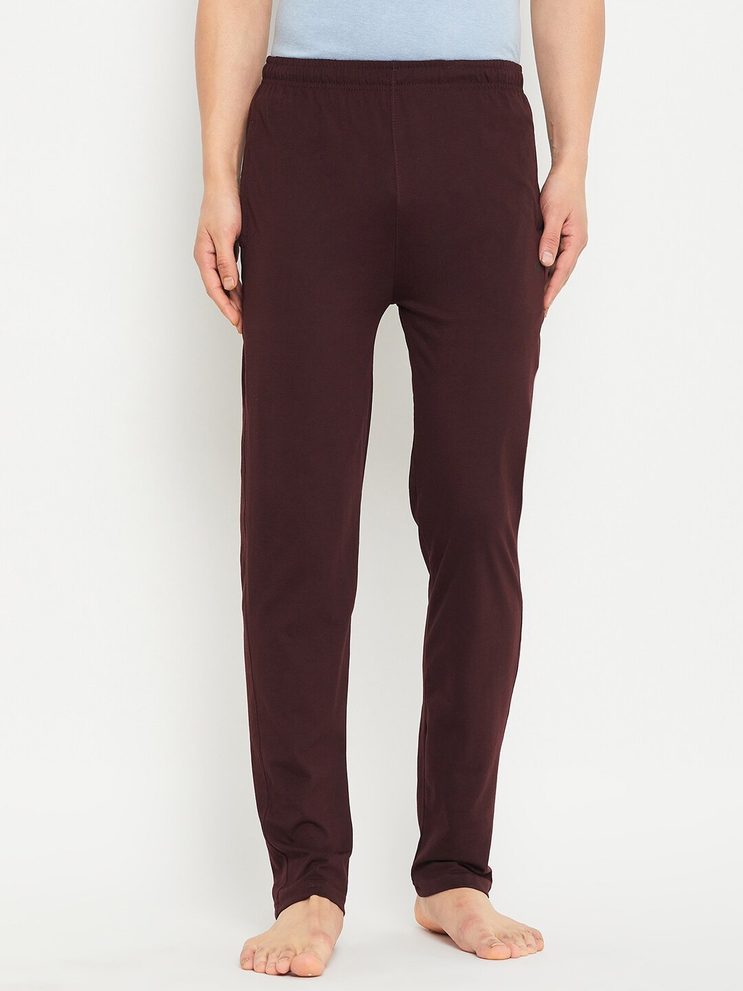 

Okane Men Mid-Rise Lounge Pants, Burgundy