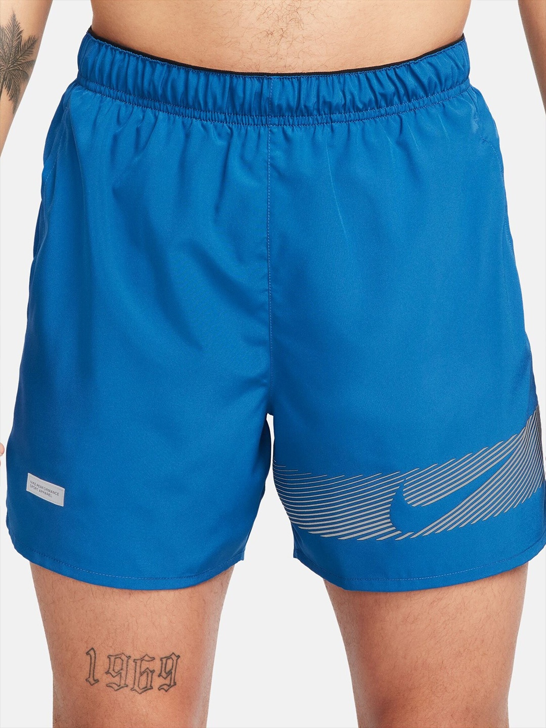 

Nike Challenger Flash Men Dri-FIT 13cm (approx.) Brief-Lined Running Shorts, Blue