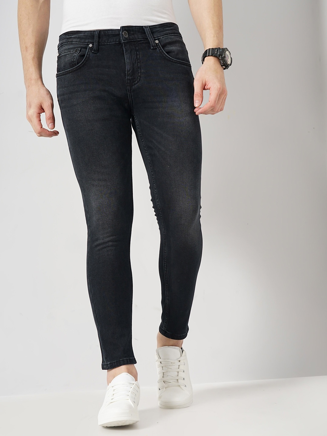 

Celio Men Jean Skinny Fit Light Fade Jeans, Black