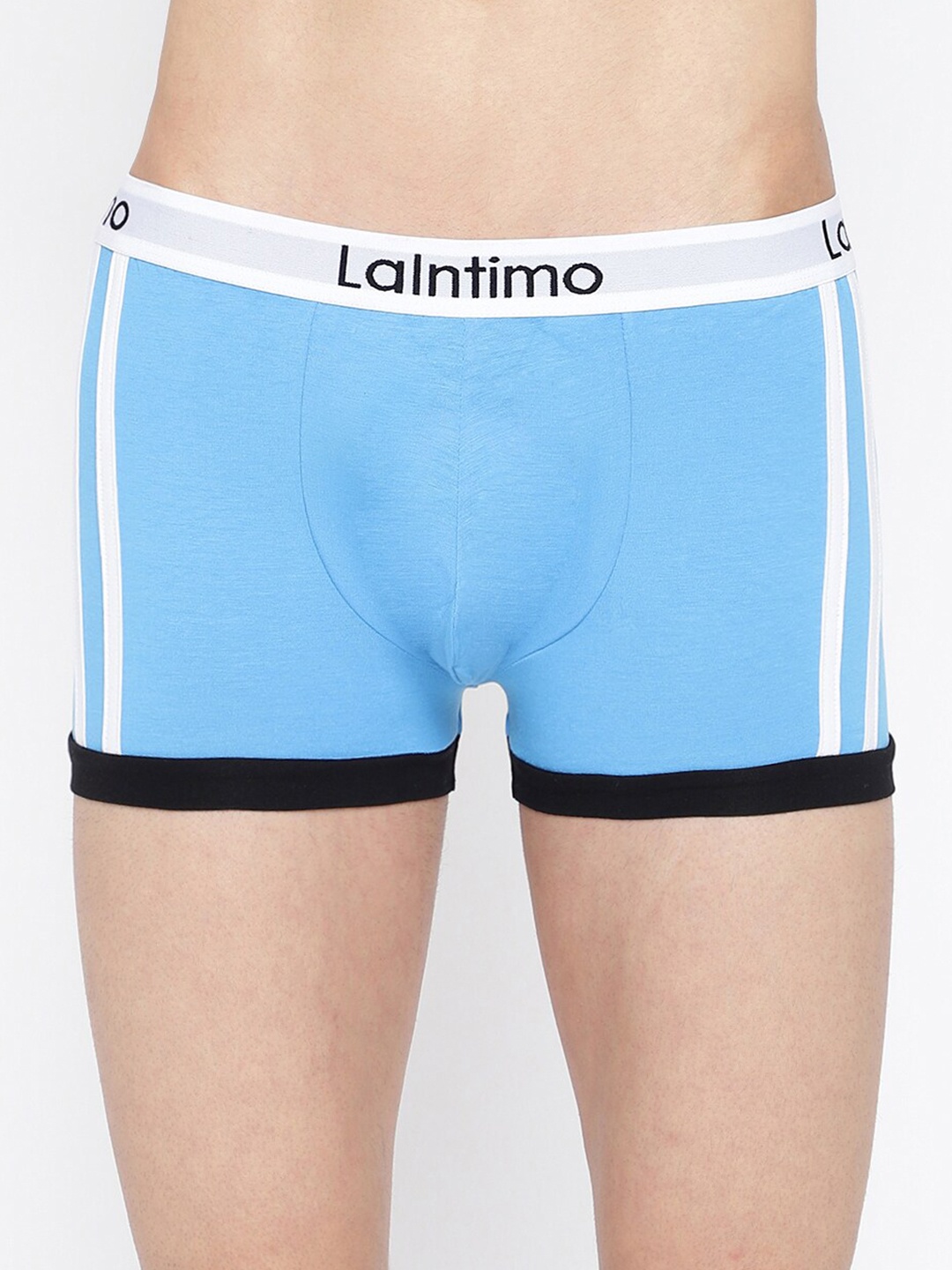 

La Intimo Side Striped Outer Elasticated Trunk LITR01BE0, Blue