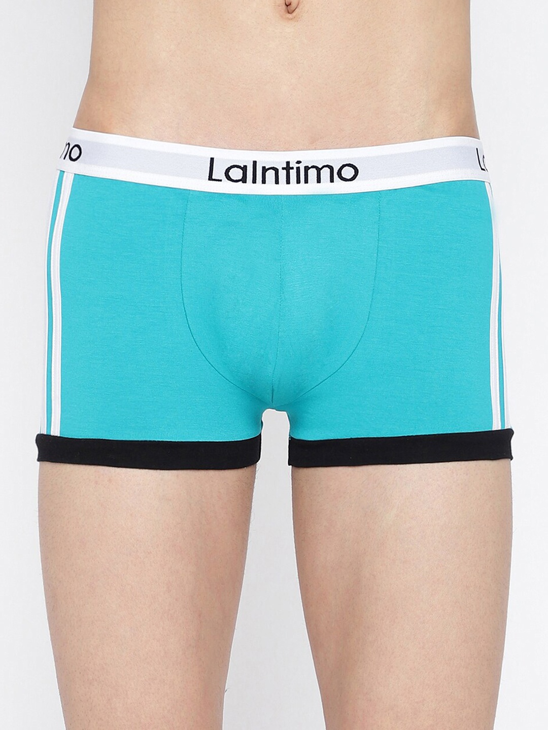 

La Intimo Side Striped Outer Elasticated Trunk LITR01TL0, Teal