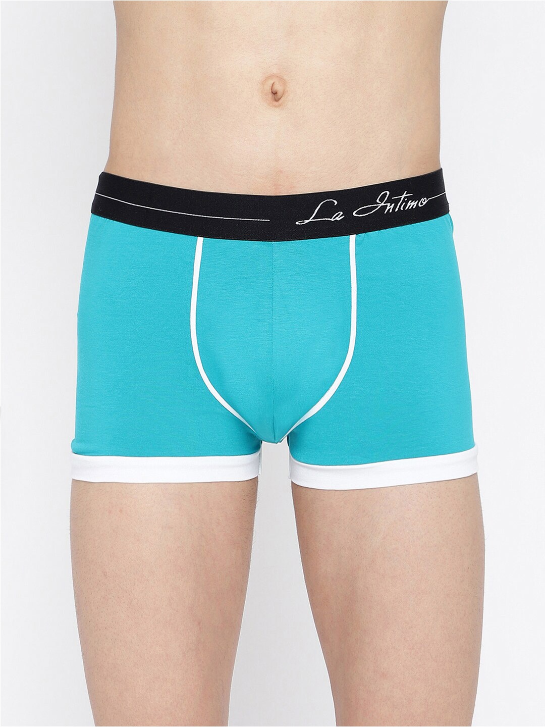

La Intimo Brand Logo Printed Trunk LITR02TL0, Teal