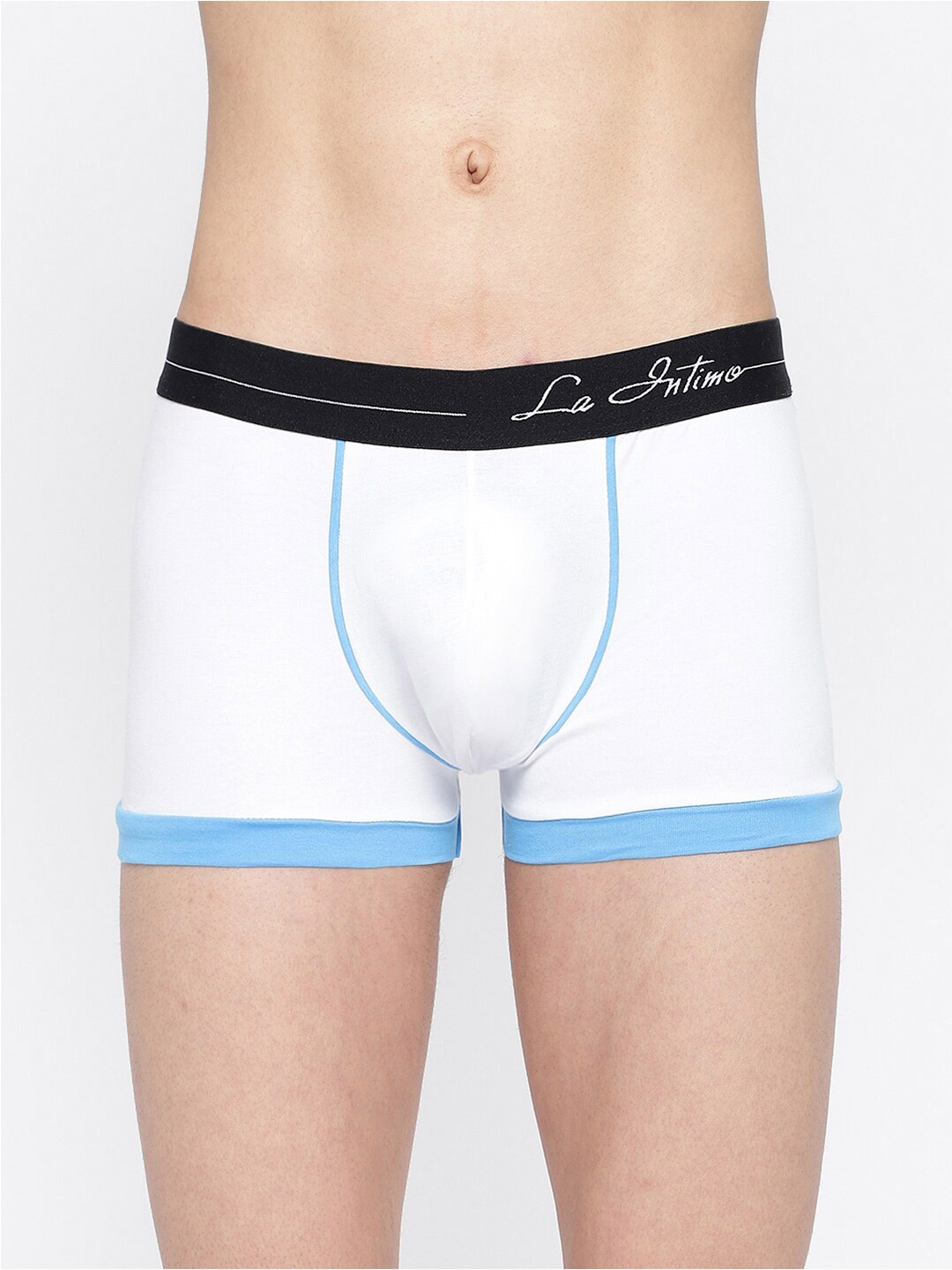 

La Intimo Brand Logo Printed Trunks LITR02WE0, White