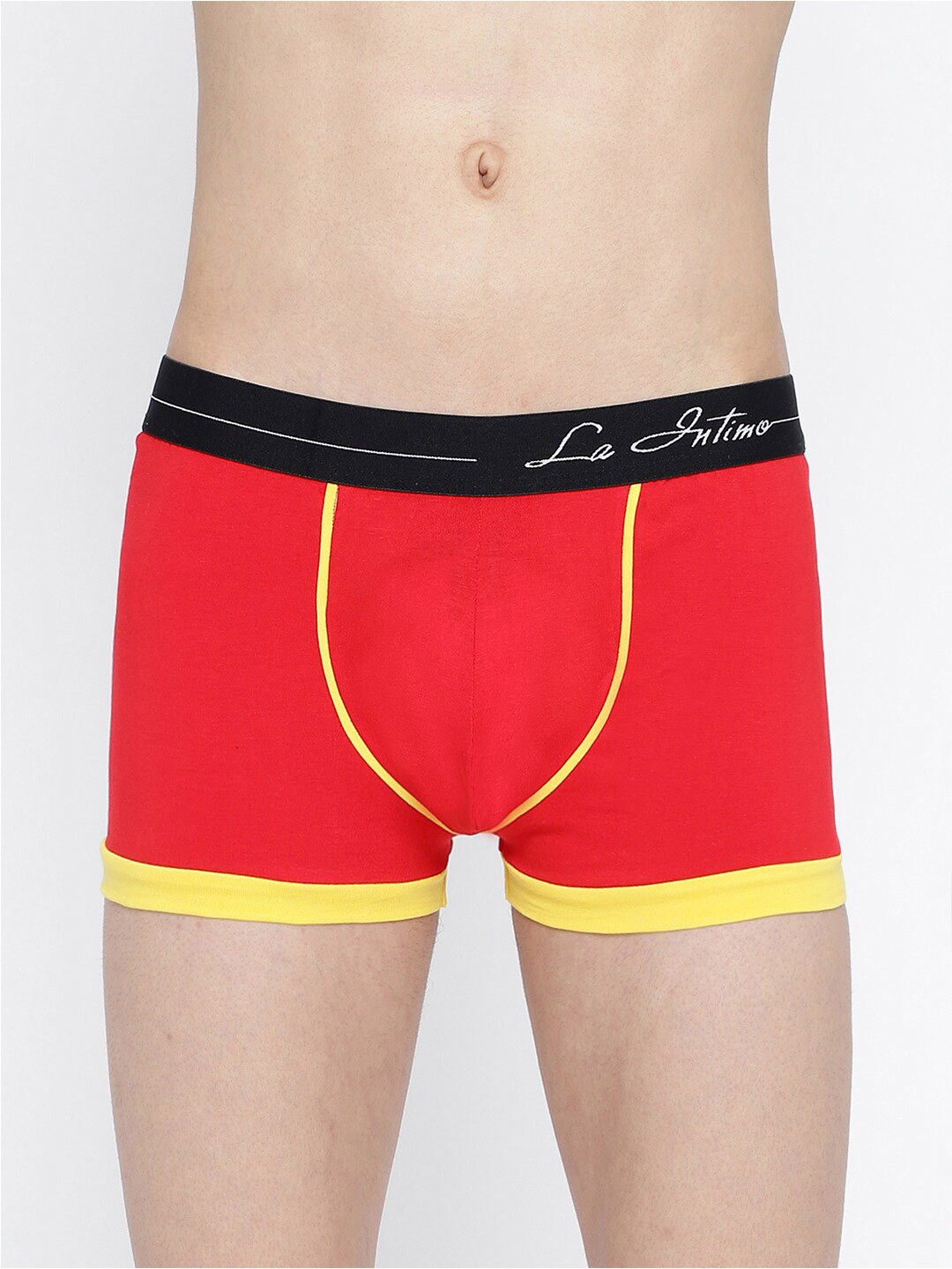 

La Intimo Brand Logo Printed Trunk LITR02RD0, Red
