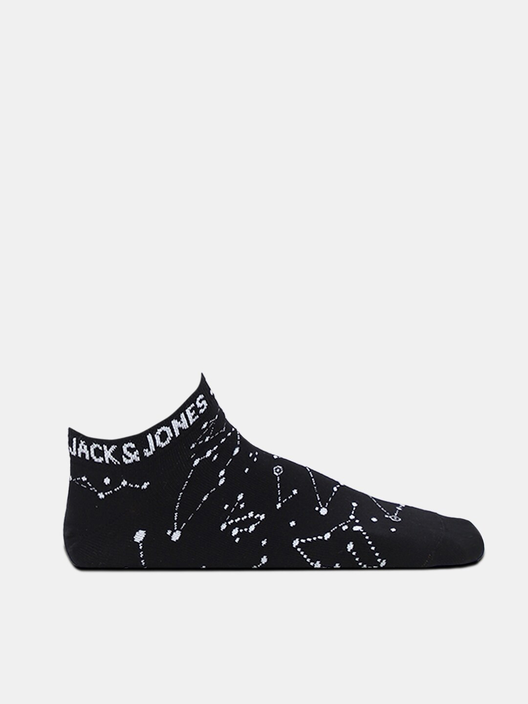 

Jack & Jones Men Pack Of 3 Patterned Ankle Length Socks, Blue